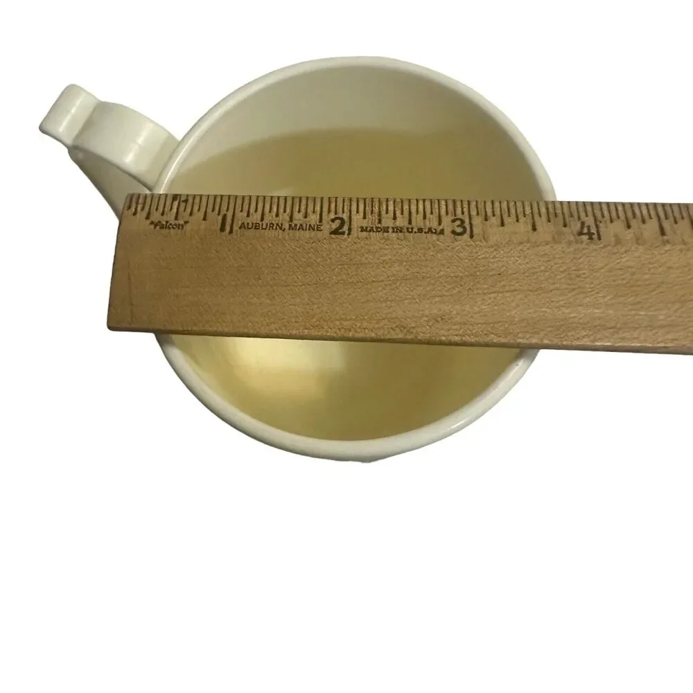 Limited Edition Tupperware 50th 1946-1996 Mug Cup White/Gold, Lid 3104A6 3103A1